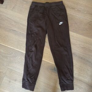 Nike brown men’s small joggers